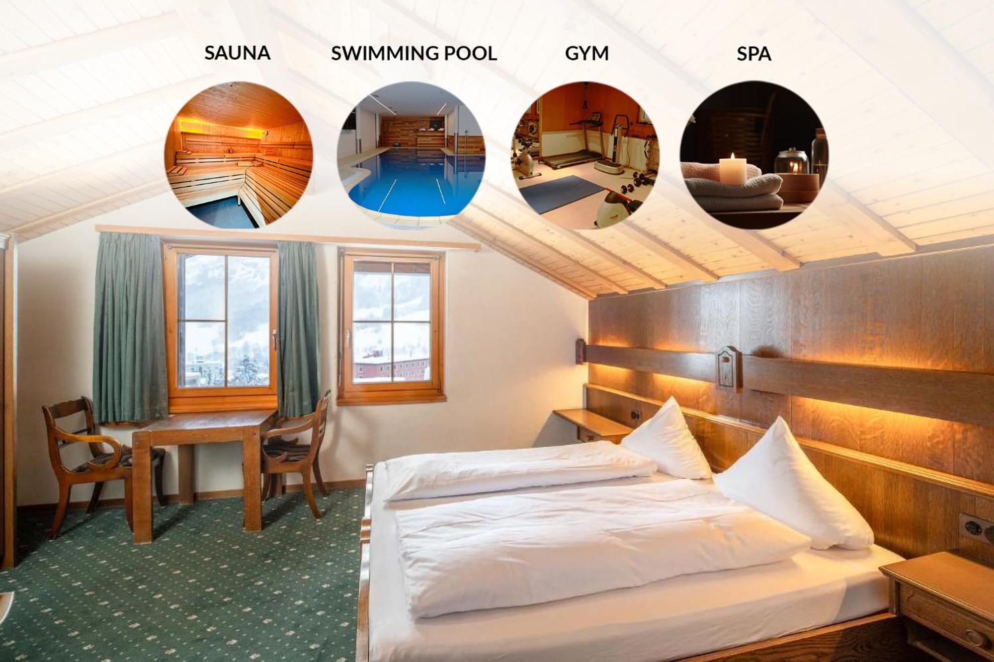 Grichting Hotel & Serviced Apartments Leukerbad Kültér fotó