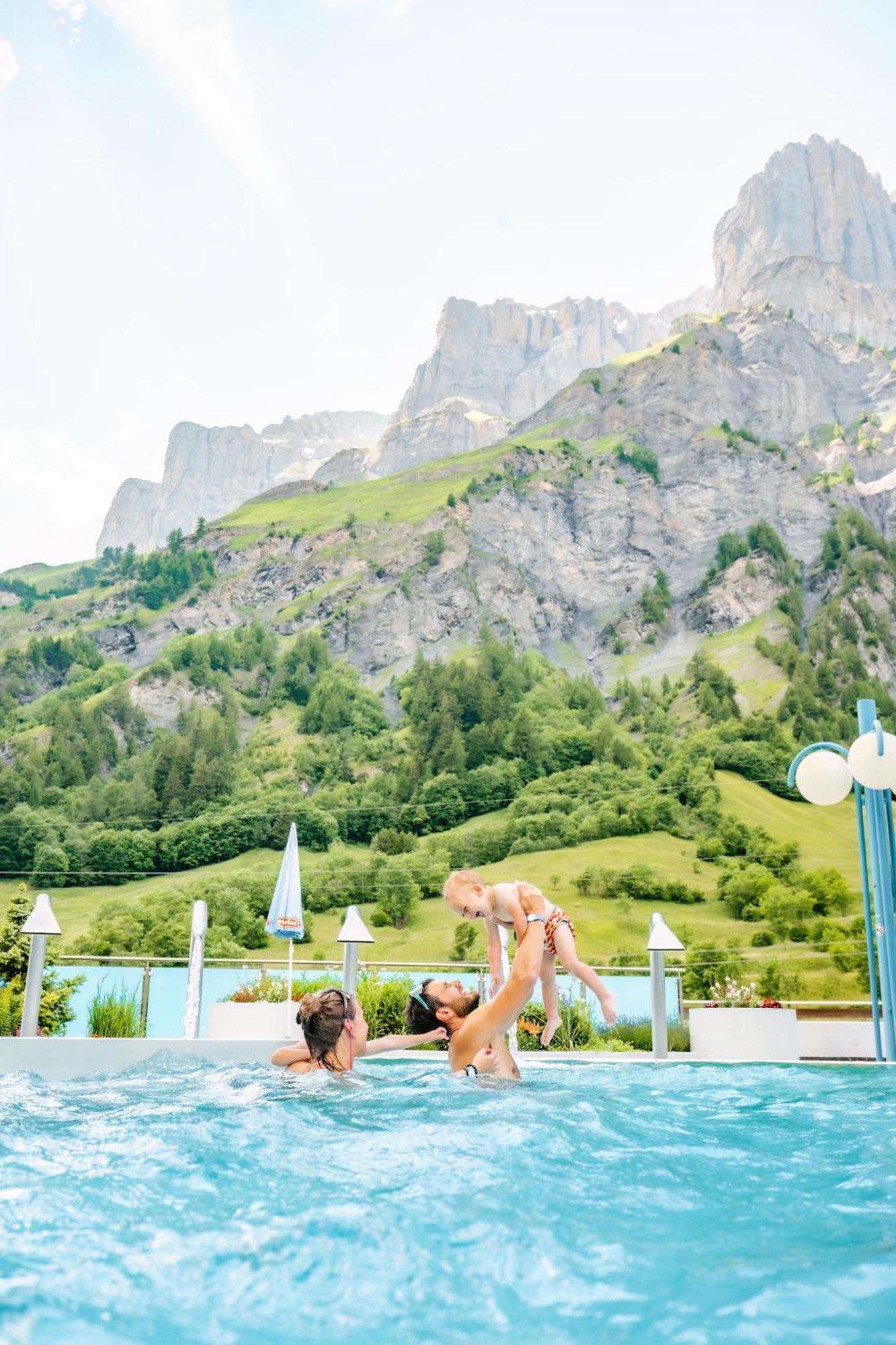 Grichting Hotel & Serviced Apartments Leukerbad Kültér fotó